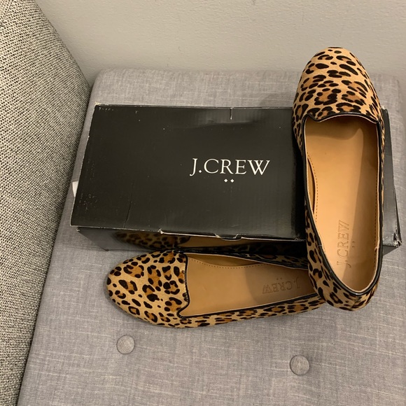 J Crew leopard calf hair flats. Perfect and new - Picture 4 of 4